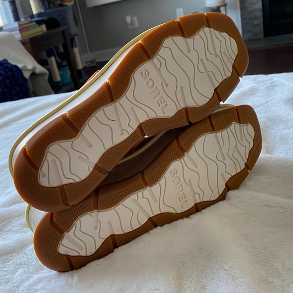 Sorel Women’s Wedge Joanie III Slingback in Desert Sun Orange Sandals 10.5 - Picture 9 of 11